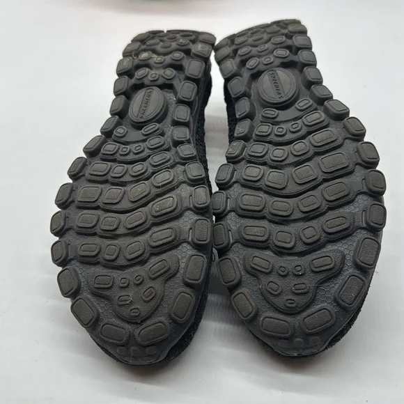 Skechers Black Slip-On Lace Look Flats with Memory Foam Footbed Size 10 SKT7681G - Picture 5 of 6